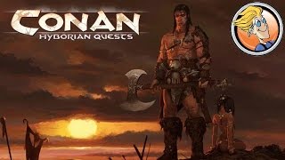 Conan Hyborian Quests preview from Spiel 2014 [upl. by Joellyn]