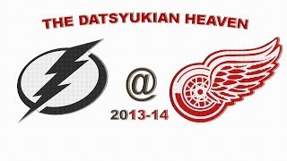 Pavel Datsyuk against Tampa Bay Lightning 09112013 Highlights [upl. by Metah]