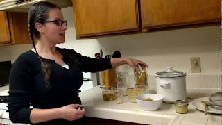 Making Calendula Infused Oil [upl. by Burrell]