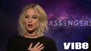 Jennifer Lawrence and Chris Pratt premiere Passengers in South Korea [upl. by Nalda583]