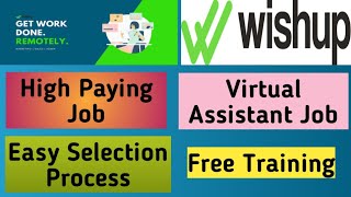 WishupCo l Work From Home l WFH l Online Interview Process l Online Business Manager l Salary l Job [upl. by Ecnahs868]