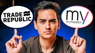 TRADE REPUBLIC vs MYINVESTOR ¿Qué bróker es mejor [upl. by Ahsoyek713]