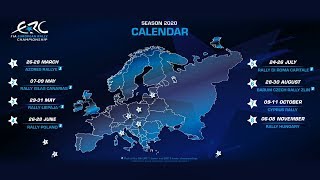 FIA ERC  2020 Calendar [upl. by Eneleh]