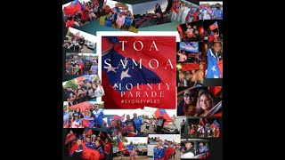 MOUNTY  TOA SAMOA PARADE  121122 [upl. by Ehttam]