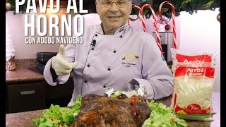 Pavo al horno  Recetas Navideñas Molinari tv [upl. by Brigham910]