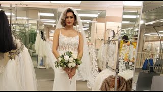 Crossdresser Wedding Dress TryOn Finding The Perfect Dress [upl. by Nocaed]