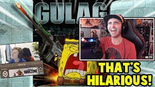 Summit1g Reacts Warzone MEMES that help you win the Gulag by Grumbae [upl. by Yrelbmik]