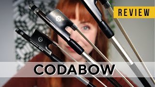 Choosing a new violin bow  CodaBow review Diamond SX Luma and Joule [upl. by Nike]