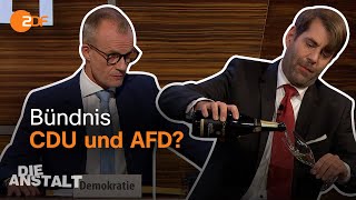 Ist Friedrich Merz der AfD gegenüber etwa nicht abgeneigt  Die Anstalt [upl. by Ynffit146]