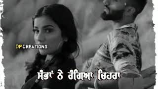 Saada Pyar  Ap Dhillon  Whatsapp Status  Latest Punjabi Song Status Video 2020 [upl. by Ititrefen]