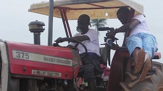 OBJ TRACTOR vs CANON DSLR THE EXCEPTIONAL DOCU FILMING APPROACH AT THE OBASANJO FARMS [upl. by Iglesias]