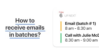 How to receive emails in batches [upl. by Fein]