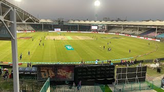 Quetta gladiators vs Karachi kings  Preparation warmups  National bank stadium [upl. by Avruch79]