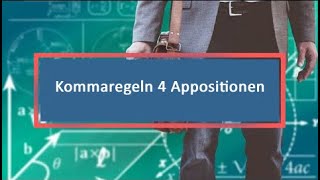 Kommaregeln 4 Appositionen [upl. by Corry]