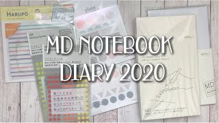 Midori MD B6 Slim Diary 2020  Review [upl. by Vince]