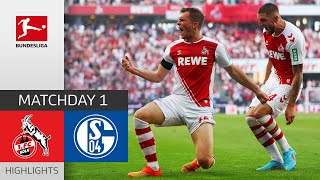 1 FC Köln  FC Schalke 04 31  Highlights  Matchday 1 – Bundesliga 202223 [upl. by Eizzo961]