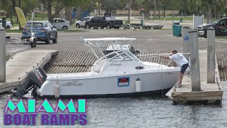 Things Get Sideways at the Ramp  Miami Boat Ramps  Boynton Beach  Broncos Guru  Wavy Boats [upl. by Ernie]