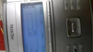 nortel 1120e phone setup 1120e [upl. by Dunc]