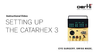 Instructional Video Setting up the CataRhex 3 [upl. by Gutow81]