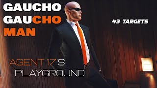 HITMAN WoA  Gaucho Gaucho Man  Agent 17s Playground 1434quot  Modded Contract [upl. by Fortunna]