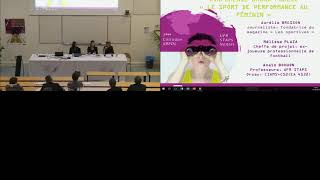 7e Colloque SRPDL 2018  LE SPORT DE PERFORMANCE AU FEMINIIN [upl. by Dowling]