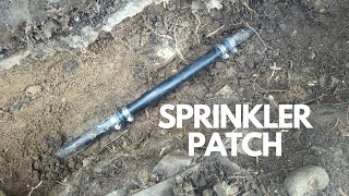 How to find and repair a broken sprinkler line in less than 35 minutes [upl. by Dusty]