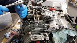 Stripping the Engine Part 4  Suzuki GT750 An Idiots Guide to rebuilding a Suzuki GT750 [upl. by Assertal]