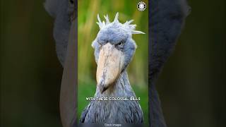 Shoebill Stork 🦤 Sound Like a Machine Gun [upl. by Heidt86]