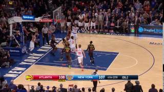 Millsap Blocks Rose To Seal Hawks Win [upl. by Christean721]