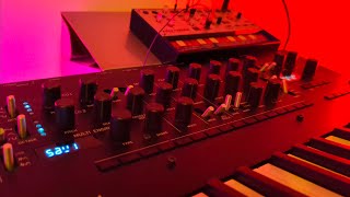 Analogue Nightmare  Volca Modular  Minilogue XD Sample and Hold  Deep Bass [upl. by Boor]