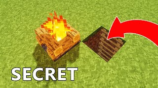 Secret Base Entrance from Camfire in Redstone Minecraft [upl. by Barcot]