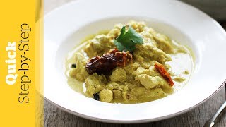 How To Make Chicken Korma  Curry Recipe  Quick StepByStep Version [upl. by Chane]