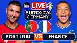 🔴PORTUGAL vs FRANCE LIVE  EURO 2024  Full Match LIVE Today [upl. by Yensehc]