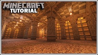 Minecraft Underground Storage Room Tutorial How to Build [upl. by Daniels]