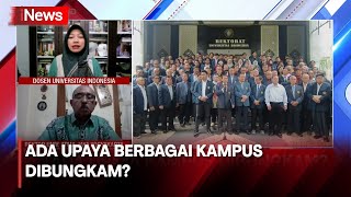 Kampus Dibungkam Rektor Univ Atma Jaya Ada yang Hubungi Saya untuk Apresiasi Jokowi [upl. by Stegman200]