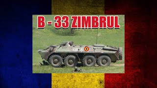 B33 Zimbrul  Transportor Autoanfibiu Blindat [upl. by Yboc]