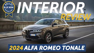 2024 Alfa Romeo Tonale  Interior Review [upl. by Viquelia]