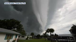 Hurricane Helene makes landfall as Cat 4 storm in Florida [upl. by Bolger]