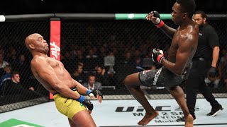 Israel Adesanya and Anderson Silva Cross Paths  UFC 234 2019  On This Day [upl. by Vally]