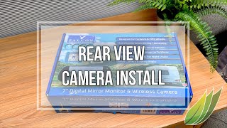 Rear view camera install for the caravan [upl. by Eckardt]