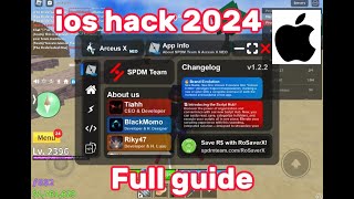 Roblox ios hack full guide working 2024 [upl. by Smeaj600]