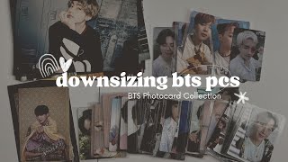 🦋 Downsizing my BTS Photocard Collection ✨ [upl. by Mochun]