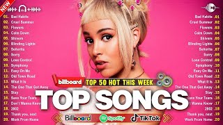 Billboard Top 50 This Week Doja Cat Adele Maroon 5 Ed Sheeran Miley Cyrus Taylor Swift [upl. by Greggs]