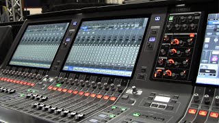 Hollywood Sound Systems explores the new Yamaha Rivage PM3 amp PM5 Digital Mixing Consoles [upl. by Enotna]