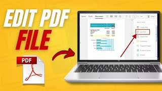 How to edit PDF File in Laptop  2024 [upl. by Mij]