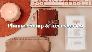 Pocket Planner Setup up Cloth and Paper Unboxing Charm for the Planner 🤍 [upl. by Gunner]