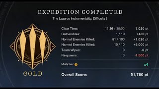 Lazarus M3 Speedrun World Record 1136 RapierSkip Pov [upl. by Tutankhamen]