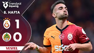 Galatasaray  Alanyaspor 10 Maç Özeti  Süper Lig  20242025 [upl. by Introk269]