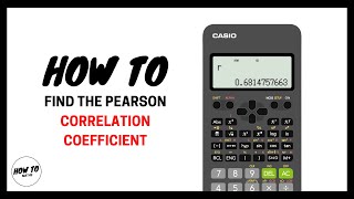 How To Find The Correlation Coefficient  Pearson Correlation Coefficient  Casio fx82AU II [upl. by Akerahs808]