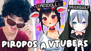 🥵Le digo un PIROPO a una VTUBER cada vez que me ría 3 🤣 [upl. by Oiracam60]